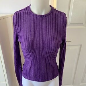 Purple long sleeve sweater 💜